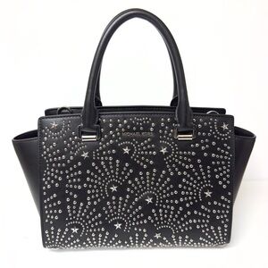 Vintage Michael Kors Leather Satchel Handbag